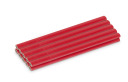 Dailidžių pie&scaron;tukų rinkinys - 10 vnt., KREATOR, KRT710003, Ilgis: 177 mm, raudoni
