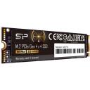 Silicon Power US75 SSD, SP01KGBP44US7505, 1 TB, PCIe 4.0, 7000 MB/s, 6000 MB/s, 2280, 1500 G, 0-70 &deg;C