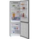 Beko &Scaron;aldytuvas B3RCNA344HG, 301L, 209L, 92L, 37dB, NoFrost, Elektroninis valdymas, Pilka