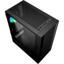 Gembird Fornax 4000 ARGB Datora korpuss CCC-FC-4000, 330mm, 200mm, 430mm, 4.4kg, Tempered glass, SPCC, 2x2.5" bays