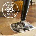 Vileda Tvaika mops 168917, 240mm, 5m, 0.4L, 3 režīmi, 99.9% baktēriju noņem&scaron;ana, ergonomisks, salokāms