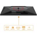 AOC monitorius Q27G4SRU, 27", QHD, 320 Hz, 0.3 ms, 2560 x 1440, 400 cd/m&sup2;, 2xHDMI, ergonomi&scaron;kas dizainas
