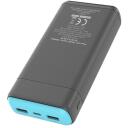 Tracer EnerGen 20000 mAh TRABAT47517, 20 000 mAh, 2xUSB-A, 1xUSB-C, 5V/2.4A, PD 20W, QC 3.0, vairāku ierīču uzlāde