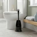 Beldray WC harja LA084538BLKPEU7, must, plastmass, 41cm x 13.5cm x 13.5cm, antibakteriaalne, ergonoomiline k&auml;epide