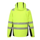 Hi-vis ziemas jaka Calgary, 3000 g/m&sup2;/24h, 10 000 mm, PESSO, CALGARY_G-4XL, dzeltena, 4XL
