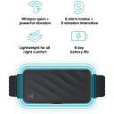 Homedics &Auml;ratuskell SS-WB100BK-WW, must, aku, 9 vibratsioonirežiimi, edasi l&uuml;kkamise funktsioon, reguleeritav rihm