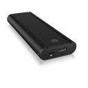 Raidsonic | Icy Box Ārējais M.2 NVMe | IB-1807MT-C31 | USB 3.2 Gen 2 Type-C | 1x M.2 2230/2242/2260/2280, 10 Gbit/s, melns
