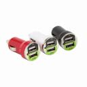 Sbox Auto lādētājs CC-221W, DC 12-24V, 5V 1A, 5V 2,1A, USB 2.0, balta