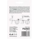 Emos Savisukantis silikono juosta F52503, 3 m, 25 mm, juoda, storis 0,60 mm, UV atsparumas, vandeniui atsparus, ugnies testas <1s
