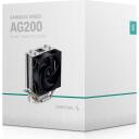 Deepcool CPU Au&scaron;intuvas AG200 R-AG200-BKNNMN-G, 119mm, 133mm, 304g, 2x6mm variniai &scaron;ilumos vamzdžiai, 30,5dBA, 92mm ventiliatorius