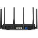 Mercusys traadita ruuter MR47BE, 9300 Mbit/s, 4 porti, Tri-band (2.4 GHz / 5 GHz / 6 GHz), 6 antenni, WPA3
