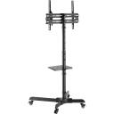 Sbox TV hoidik FS-224-2, 32-55", 35kg, 100x100-400x400, vertikaalne kallutus +5&deg;/-12&deg;, kaablite haldus