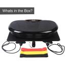 Bodi-Tek Vibration Plate Trenažieris BT-VIBD-EU, 440W, 14kg, 7 masāžas režīmi, 4D vibrācija, pretestības lentes