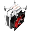Xilence CPU Охладитель XC026, 92mm, 2, 130W, 600-2200 RPM, 14-23.8 dB, RoHS, черный/красный/серебристый