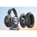 Qcy H2S Lite austiņas, H2S Lite black, 500 mAh, līdz 60 h, Bluetooth 6.0, līdz 10 m, SBC, USB-C, iOS/Android