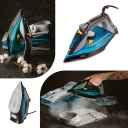 Garų lygintuvas 3000W 350ml pastovus garas 45g/min garų smūgis 80g/min Mėlyna Pilka AD5032 Adler