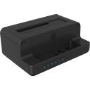Raidsonic Icy Box dokstacija IB-2914MSCL-C31, 12V, USB 3.2 (Gen 2), 10 Gbit/s, M.2 NVMe SSD, 2.5''/3.5'' SATA HDD