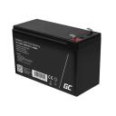 Green Cell Akumuliatorius AGM06, 12V, 9Ah, 151x65x95mm, 0.0023kg, 12V i&scaron;ėjimo įtampa, be priežiūros, atsparumas vibracijai