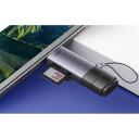 Baseus Lite seeria m&auml;lukaardi lugeja, WKQX060113, 104 MB/s, 2 TB, USB + USB-C, SD, TF, Windows, iOS, Linux, Vista