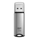 Silicon Power USB atmiņas karte Marvel M02 SP032GBUF3M02V1S, 32 GB, 90 Mb/s, 25 Mb/s, sudraba krās.