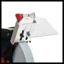 Lentes slīpma&scaron;īna TC-BG 200 L, EINHELL, 4412633, ar LED apgaismojumu un regulējamiem atbalstiem