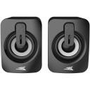 Baracuda Stereo skaļruņi SEASHELL BGSP-011, 2x3000 mW, 25Hz-20kHz, LED apgaismojums, 3,5 mm un USB ieeja
