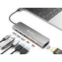 Sandberg USB-C doks 136-65, 1xHDMI, 2xUSB-A, 2xUSB-C, PD100W, 4K Ultra HD, 3840 x 2160 pikseļi