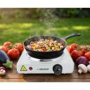 Esperanza Elektriskā plīts EKH013W, 220-230 V, 50-60 Hz, 1000 W, 15,5 cm, 5 jaudas līmeņi, aizsardzība pret pārkar&scaron;anu