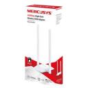 Mercusys traadita USB adapter MW300UH, 300Mbps, 2.4GHz, 2x5dBi antennid, USB 2.0, IEEE 802.11n