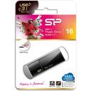 Silicon Power zibatmiņas disks Blaze B05 SP016GBUF3B05V1K, 16 GB, USB 3.1 Gen 1, melns, LED indikators, ievelkams dizains
