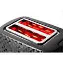 Eldom Tostuvas TO280C, 780W, 2 lizdai, juodas, sidabrinis, kintama riekelių rudos kontrolė, sustabdyti/at&scaron;aukti mygtuką
