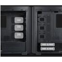 Gembird Fornax K500 Datora korpuss CCC-FC-K500, 440mm, 205mm, 507mm, 5.5kg, SPCC, Midi Tower, melns, 2x2.5" vietas