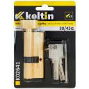 Keltin Užrakto cilindras su rankenėle K02641, 30/30G mm, 3 raktai, aliuminis, ZnAl lydinys, 25000 ciklų