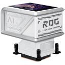 Asus ROG RYUO IV 360 ARGB balts, 90RC01N2-B0EAY0, 12 cm, 3 ventilatori, 2200 RPM, 56,66 CFM, AMOLED displejs