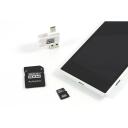 Goodram M&auml;lukaart microSDHC M1A4-0320R12, 32GB, 3.3V, 60Mb/s, 10Mb/s, SD adapter, USB adapter