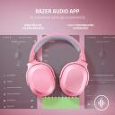 Razer Austiņas Barracuda X (2022) RZ04-04430300-R3M1, 20-20000 Hz, 32 &Omega;, 40 mm, Bluetooth 5.2, 7.1 kanālu virtuālais skaņas efekts