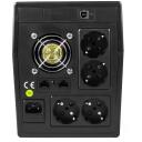 Green Cell UPS 2000VA 1200W UPS05, 2000 VA, 1200 W, 5 AC lizdai, 2 LAN prievadai, 1 USB prievadas