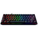 Razer Huntsman Mini 60% klaviatūra RZ03-03390700-R3N1, USB-C, RGB Chroma, Opto-mehāniskā, NORD, Anti-Ghosting, PBT taustiņi