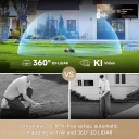 MOVA LiDAX Ultra 1600 робот-газонокосилка беспроводная 1600m&sup2; LiDAR навигация MXXM5100 Серая