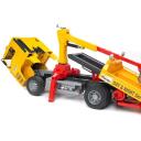 Bruder Veoauto Jeepiga MAN TGA BR-02750, 1:16, plastmass, punane, kollane, alates 4. eluaastast, omadused: t&otilde;stetud kabiin