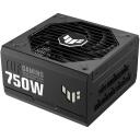 Asus TUF Gaming maitinimo &scaron;altinis 90YE00S3-B0NA00, 750W, 80 PLUS Gold, visi&scaron;kai modulinis, aktyvus au&scaron;inimas, 1 ventiliatorius