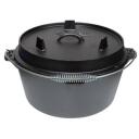 Ketler Malmist pot 9129944, 30.9 cm, 7 l, must, toiduvalmistamiseks tulel, kaanega