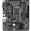 Gigabyte Motininė H610M H V3 DDR4, palaiko Intel Core 14 kartos CPU, 4+1+1 hibridinį VRM, 2 DIMM, 1xPCIe 3.0 M.2, GbE LAN