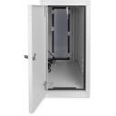 Digitus Datora korpuss ar iebūvētu filtra ventilatoru un līmeņa kājām, DN-CC 9002, IP54, RAL 7035, stikla durvis