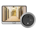 Ezviz DP2 HD CS-DP2C 2MP Belaidis Durų Skambutis Išmani Vaizdo Kameros Sistema su LCD Ekranu Sidabrinė