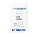 microSDHC memory card 32 GB UHS I U1 V10 Class 10 with SD adapter PRO Endurance MB-MJ32KA/EU White Samsung