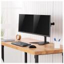Logilink Galda stiprinājums BP0099, 17-32", 8 kg, regulējams statīvs, slīpums, pagrieziens, līmeņa regulē&scaron;ana
