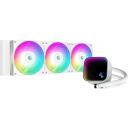 Deepcool Жидкостный кулер R-LS720-WHAMMM-G-1, 360 мм, 85.85 cfm, 3 вентилятора, RGB LED, PWM, 500-2250 RPM