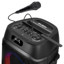 Portatiivne Bluetooth k&otilde;lar PS-850 100 W RMS TWS FM USB microSD LED ekraan 8000 mAh Must SV-022679 SVEN