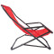 Krēsls CRETEX 65x100xH80cm, sarkans; 638067 HOME4YOU